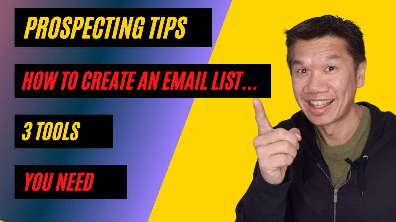 how to create an email list