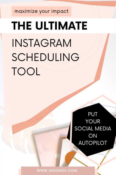 Pinterest pin on the best Instagram Scheduler