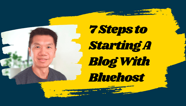A blog post on how to start a wordpress blog on bluehost