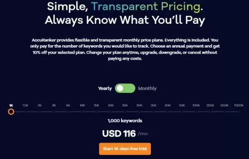 Accuranker pricing - one of the best rank tracing software