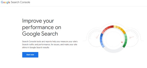 Google Search Console - rated one of the best free rank tracking software