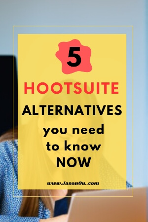 Pinterest pin on the best Hootsuite alternatives.