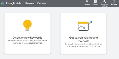 Google Keyword Planner. A nice source of ideas for sports bloggers.