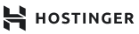 Hostinger logo - rated the best alternative to Bluehost.
