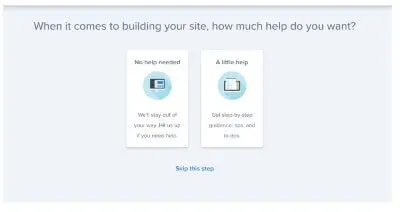 Bluehost help page to help blogging for beginners.