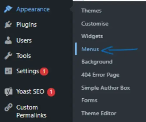 Setting up a menu so you can have more than one blog page on WordPress