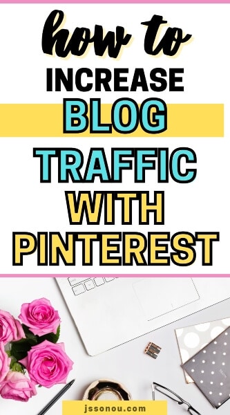 Pin on how to drive traffic on Pinterest for bloggers.