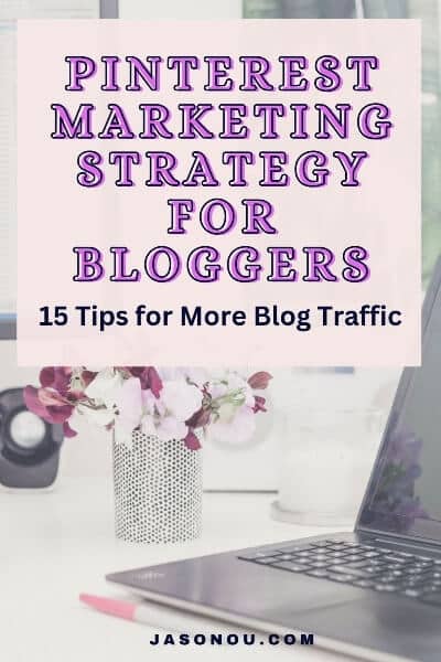 Pinterest pin - Pinterest marketing for bloggers to cruch