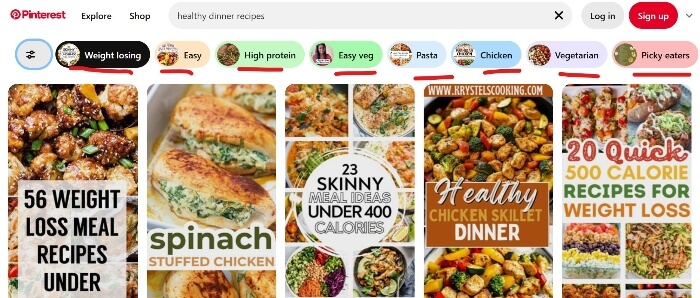 Pinterest marketing tips for keyword research